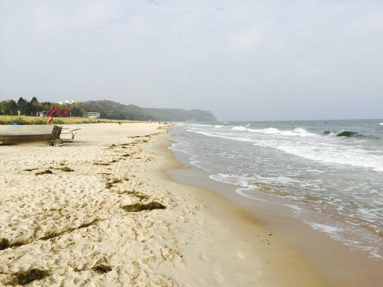 Ostsee Strandhaus Seerobbe Baabe Eksteriør bilde
