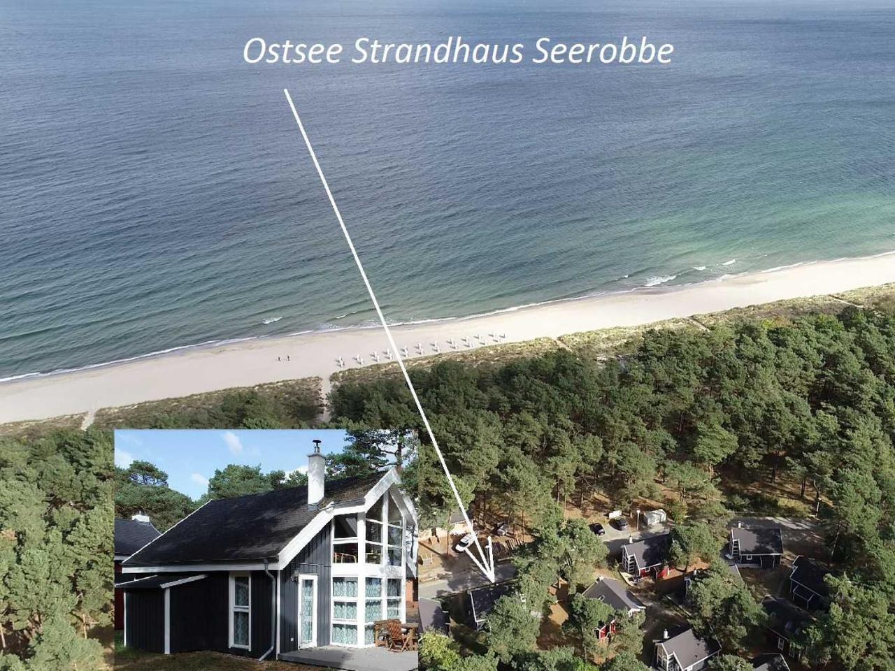 Ostsee Strandhaus Seerobbe Baabe Eksteriør bilde