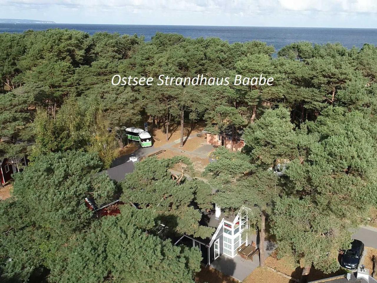 Ostsee Strandhaus Seerobbe Baabe Eksteriør bilde